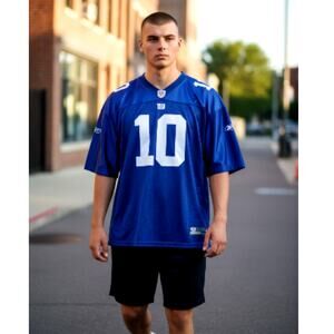 Reebok NFL NY Giants Manning #10 Jersey - 4XL